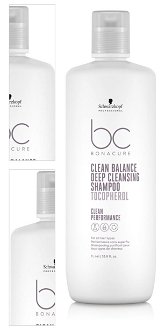 Čistiaci šampón Schwarzkopf Professional BC Bonacure Clear Balance Deep Cleansing Shampoo - 1000 ml (2709565) + DARČEK ZADARMO 4