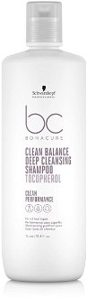 Čistiaci šampón Schwarzkopf Professional BC Bonacure Clear Balance Deep Cleansing Shampoo - 1000 ml (2709565) + DARČEK ZADARMO