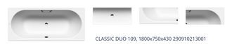 CLASSIC DUO 109, 1800x750x430 290910213001 1