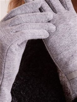 Classic grey women's gloves 5