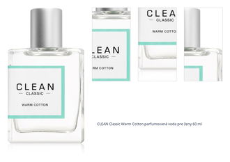 CLEAN Classic Warm Cotton parfumovaná voda pre ženy 60 ml 1