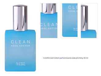 CLEAN Cool Cotton parfumovaná voda pre ženy 30 ml 1