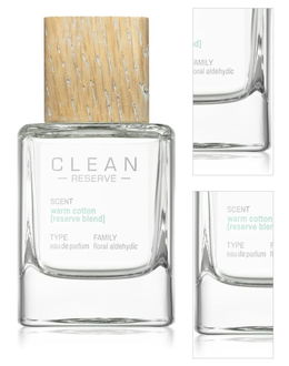 CLEAN Reserve Warm Cotton parfumovaná voda pre ženy 50 ml 3