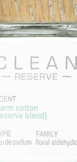 CLEAN Reserve Warm Cotton parfumovaná voda pre ženy 50 ml 5