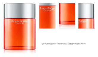 Clinique Happy™ for Men toaletná voda pre mužov 100 ml 1