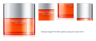 Clinique Happy™ for Men toaletná voda pre mužov 50 ml 1