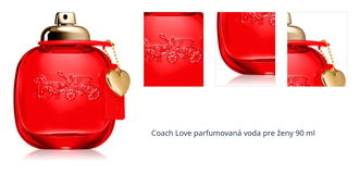 Coach Love parfumovaná voda pre ženy 90 ml 1