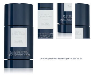 Coach Open Road deostick pre mužov 75 ml 1