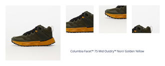 Columbia Facet™ 75 Mid Outdry™ Nori/ Golden Yellow 1