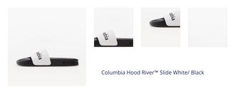 Columbia Hood River™ Slide White/ Black 1