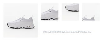 COMME des GARÇONS HOMME PLUS x Nike Air Sunder Max SP White/ Black-White 1