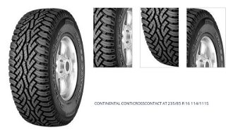 CONTINENTAL CONTICROSSCONTACT AT 235/85 R 16 114/111S 1
