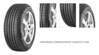 CONTINENTAL CONTIECOCONTACT 5 205/55 R 17 91W 1