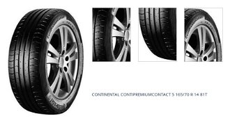 CONTINENTAL CONTIPREMIUMCONTACT 5 165/70 R 14 81T 1