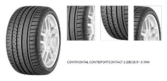 CONTINENTAL CONTISPORTCONTACT 2 205/55 R 16 91W 1