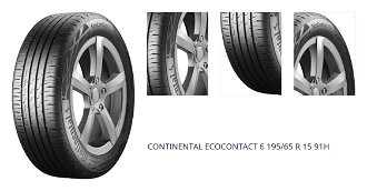CONTINENTAL ECOCONTACT 6 195/65 R 15 91H 1