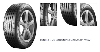 CONTINENTAL ECOCONTACT 6 215/55 R 17 98W 1