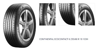 CONTINENTAL ECOCONTACT 6 235/60 R 18 103H 1