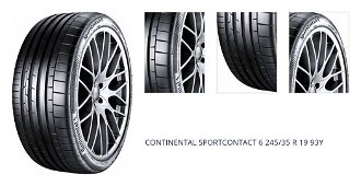 CONTINENTAL SPORTCONTACT 6 245/35 R 19 93Y 1