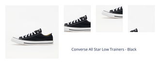 Converse All Star Low Trainers - Black 1