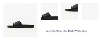 Converse All Star Slide Black/ White/ Black 1