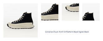 Converse Chuck 70 AT CX Platform Black/ Egret/ Black 1