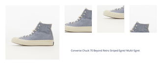 Converse Chuck 70 Beyond Retro Striped Egret/ Multi/ Egret 1