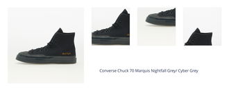 Converse Chuck 70 Marquis Nightfall Grey/ Cyber Grey 1