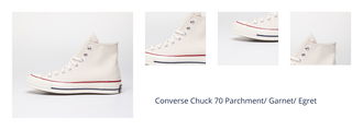 Converse Chuck 70 Parchment/ Garnet/ Egret 1