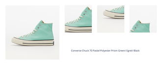 Converse Chuck 70 Pastel Polyester Prism Green/ Egret/ Black 1