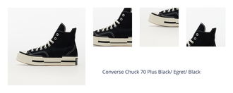 Converse Chuck 70 Plus Black/ Egret/ Black 1