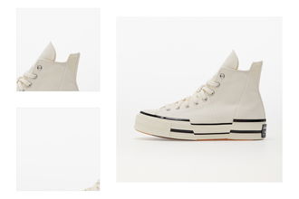 Converse Chuck 70 Plus Egret/ Black/ Egret 4