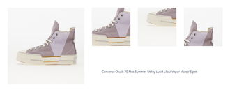 Converse Chuck 70 Plus Summer Utility Lucid Lilac/ Vapor Violet/ Egret 1