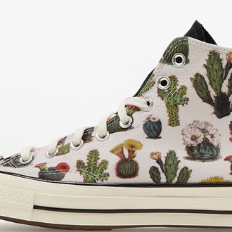 Converse Chuck 70 Succulent Print Egret/ Black/ Egret 5