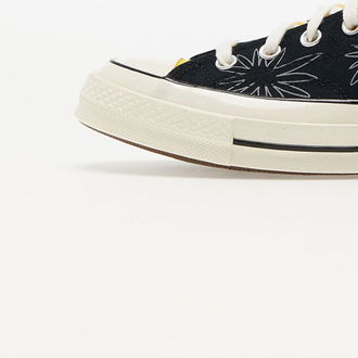 Converse Chuck 70 Sunny Floral Print Black/ Amarillo/ Bold Mandarin 8