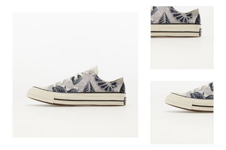 Converse Chuck 70 Tropical Leaf Egret/ Black/ Egret 3