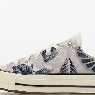 Converse Chuck 70 Tropical Leaf Egret/ Black/ Egret 5