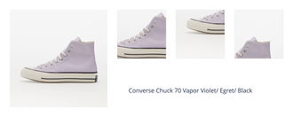 Converse Chuck 70 Vapor Violet/ Egret/ Black 1