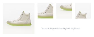 Converse Chuck Taylor All Star Cx Lo-Fi Egret/ Pale Putty/ Lime Rave 1