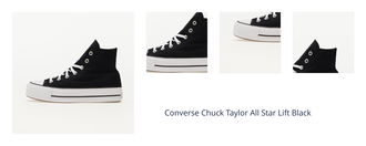 Converse Chuck Taylor All Star Lift Black 1