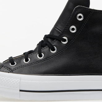 Converse Chuck Taylor All Star Lift Clean Black/ Black/ White 5