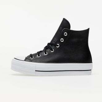 Converse Chuck Taylor All Star Lift Clean Black/ Black/ White 2