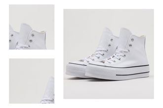 Converse Chuck Taylor All Star Lift Clean White/ Black/ White 4