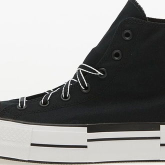 Converse Chuck Taylor All Star Lift Platform Outline Sketch Black/ White/ Black 5