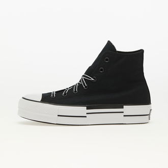 Converse Chuck Taylor All Star Lift Platform Outline Sketch Black/ White/ Black 2