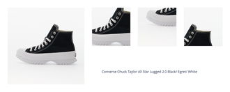 Converse Chuck Taylor All Star Lugged 2.0 Black/ Egret/ White 1