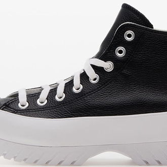 Converse Chuck Taylor All Star Lugged 2.0 Leather Black/ Egret/ White 5