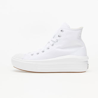 Converse Chuck Taylor All Star Move Hi White/ Natural Ivory/ Black 2