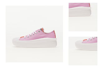 Converse Chuck Taylor All Star Move Low Platform Beyond Pink/ White 3