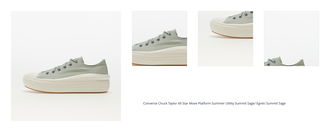 Converse Chuck Taylor All Star Move Platform Summer Utility Summit Sage/ Egret/ Summit Sage 1